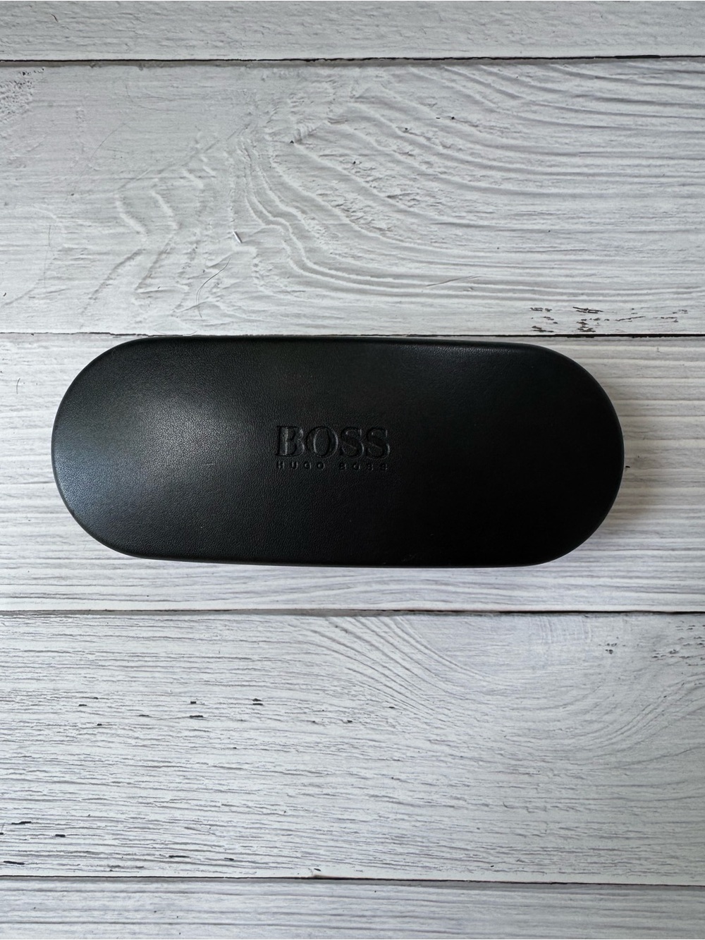 Hugo Boss Black Hard Shell Sunglasses Case Clamshell Eyeglass Protection